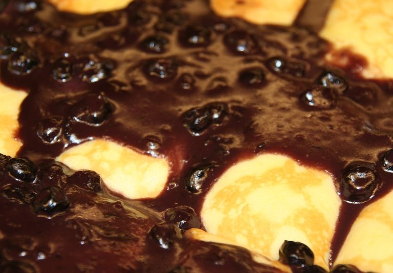 Blueberry Blintzes