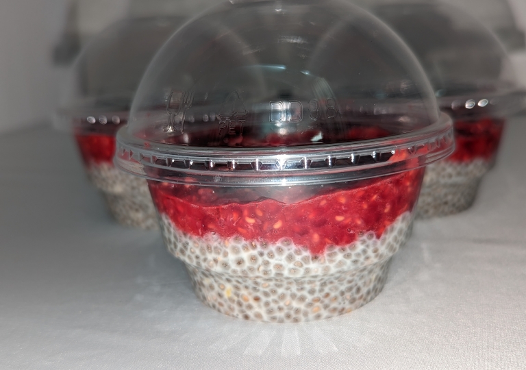 Chia Seed Pudding_Lemon Raspberry