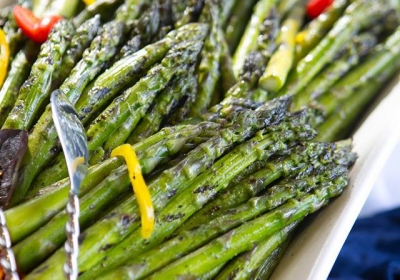 Grilled Asparagus Platter