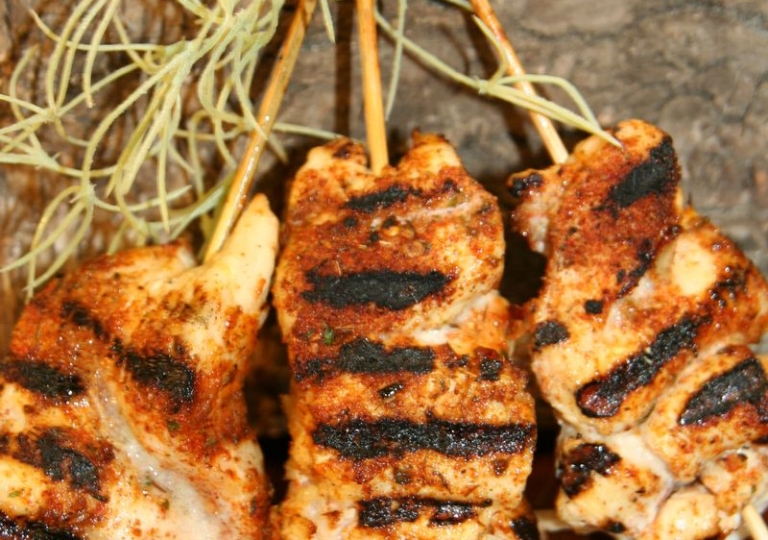 Jerk Chicken Skewers