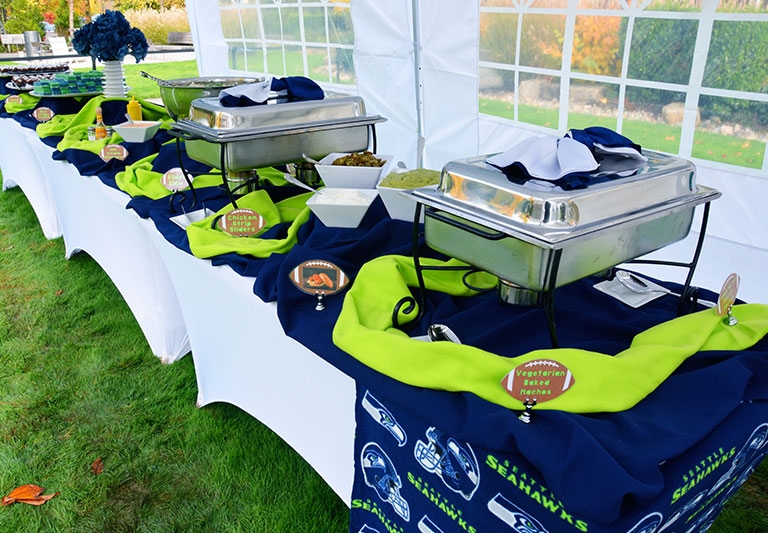 Seahawks-themed-Buffet